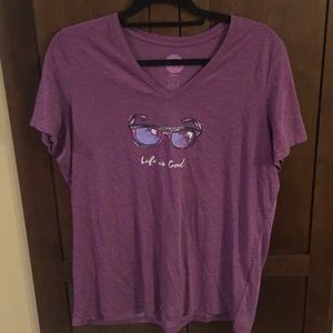 Woman’s life is good t shirt size L!!